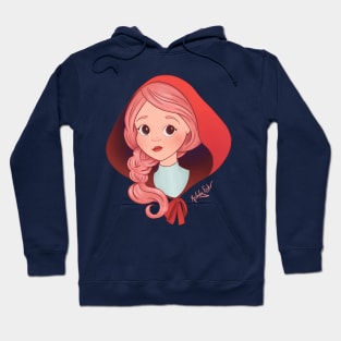 Pink Haired Little Red Hoodie